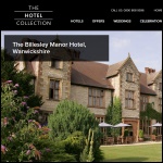 Screen shot of the The Hotel Collection website.