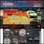 Screen shot of the Signal Traffic Management Ltd website.