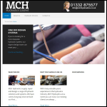 Screen shot of the MCH Hydraulics website.