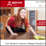 Screen shot of the Brixton Cleaners Ltd website.