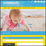 Screen shot of the Sooperclean website.