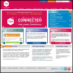 Screen shot of the Telecare Services Association website.