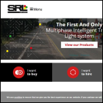 Screen shot of the SRL Traffic Systems Ltd website.