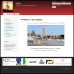 Screen shot of the Mining Association of the United Kingdom website.