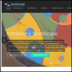 Screen shot of the Streetscape Products & Services Ltd website.