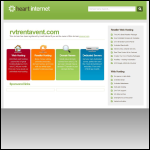Screen shot of the RVT Rentavent website.