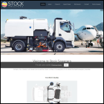 Screen shot of the Stock Sweepers Ltd website.