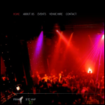 Screen shot of the Suede Nightclub website.
