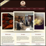 Screen shot of the Don Giovanni website.