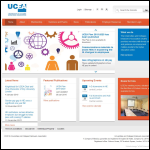 Screen shot of the Universities and Colleges Employers Association website.