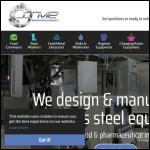 Screen shot of the Stainless Steel Manufacturing & Equipment website.