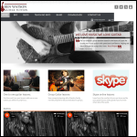 Screen shot of the Ben Watson Guitar Teacher website.