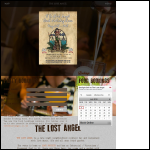 Screen shot of the The Lost Angel website.