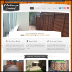 Screen shot of the Kaleidoscape Fencing website.