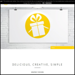 Screen shot of the Cakebox Creative Ltd website.