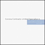Screen shot of the Corona Contracts website.