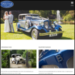 Screen shot of the Grosvenor Classic Cars website.