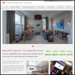 Screen shot of the Furnished by Anna website.