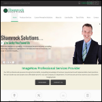 Screen shot of the Shamrock Solutions, LLC website.