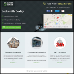 Screen shot of the Locksmith Bexley website.