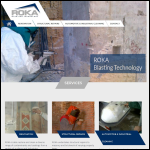 Screen shot of the ROKA UK Ltd website.