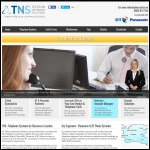 Screen shot of the Telecom Network Solutions Ltd website.