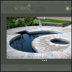 Screen shot of the Landworks Scotia Ltd website.