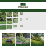 Screen shot of the Down to Earth Gardening Ltd website.