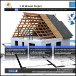 Screen shot of the E D Mowatt Project Management Ltd website.