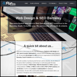 Screen shot of the Phil Carr Web Design & SEO website.
