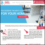 Screen shot of the Watford Carpet Cleaners Ltd website.