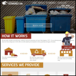 Screen shot of the Waste Removal Kennington Ltd website.