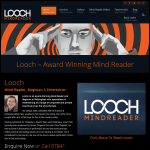 Screen shot of the Looch - Mind Reader & Magician website.