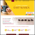 Screen shot of the Floor Sanding East Sussex website.