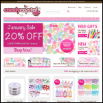Screen shot of the Candy Crystal website.