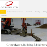 Screen shot of the Octego Ltd website.