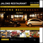 Screen shot of the Jalons website.