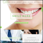 Screen shot of the Walkden Dental Practice website.