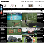 Screen shot of the Quickplay Sport Ltd website.