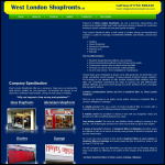 Screen shot of the Westlondon Shopfronts website.