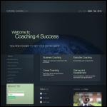 Screen shot of the Coaching 4 Success Ltd website.