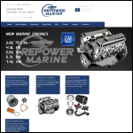 Screen shot of the Repower Marine LTD website.