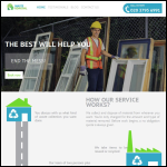Screen shot of the Waste Removal Ltd website.