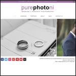 Screen shot of the Pure Photo N.I website.