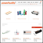 Screen shot of the Power Buddy website.