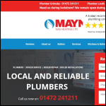 Screen shot of the Mayne Gas Heating Ltd website.