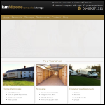 Screen shot of the Moores Furnishings Ltd website.
