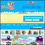 Screen shot of the The Bigbounce Company website.