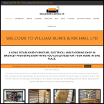 Screen shot of the William Burke & Michael Ltd website.