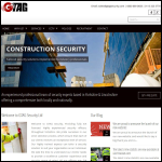 Screen shot of the GTAG Security Ltd website.